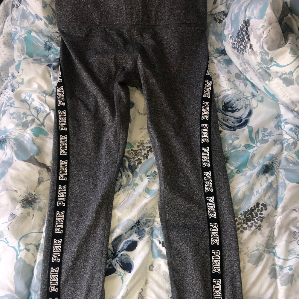 Grey PINK leggings